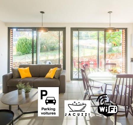 Plein Sud Avec Jacuzzi Privatif Et Parking Prive Leilighet Sarlat-la-Canéda Eksteriør bilde