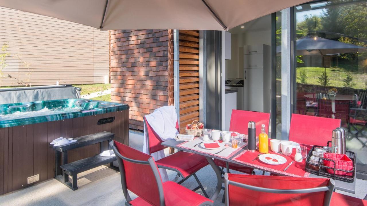 Plein Sud Avec Jacuzzi Privatif Et Parking Prive Leilighet Sarlat-la-Canéda Eksteriør bilde